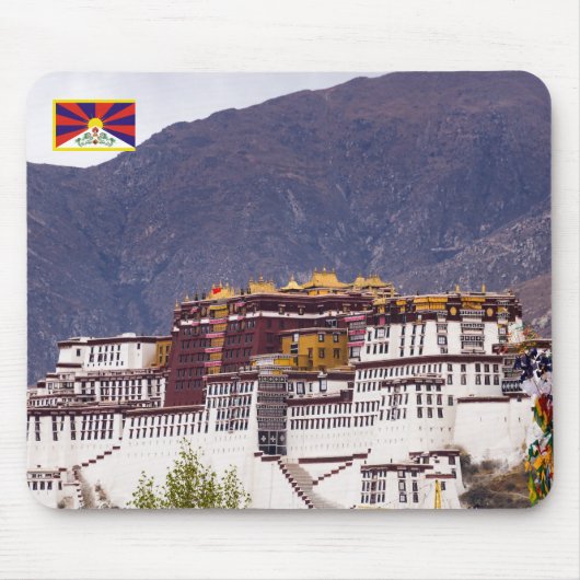 Palast von Potala in Lhasa - Tibet Mousepad (Vorne)