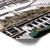 Palast von Potala in Lhasa - Tibet Poster (Ecke)