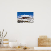 Palast von Potala in Lhasa - Tibet Poster (Küche)