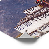 Palast von Potala in Lhasa - Tibet Poster (Ecke)