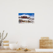 Palast von Potala in Lhasa - Tibet Poster (Küche)