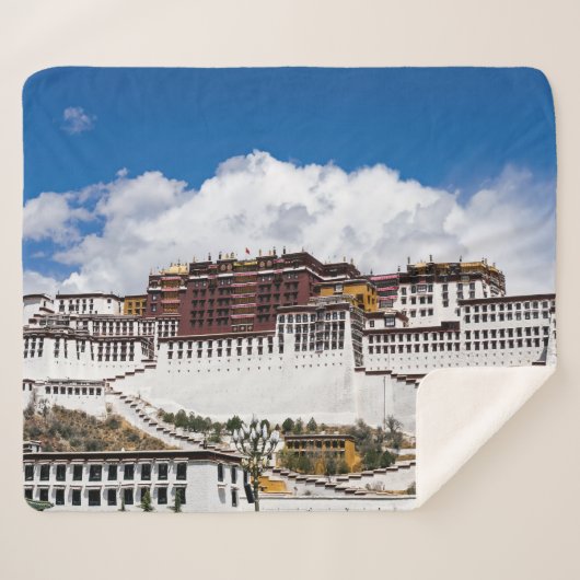 Palast von Potala in Lhasa - Tibet Sherpadecke (Vorderseite (Horizontal))