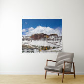 Palast von Potala in Lhasa - Tibet Wandteppich (Beispiel (Horizontal))