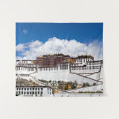 Palast von Potala in Lhasa - Tibet Wandteppich (Vorderseite (Horizontal))