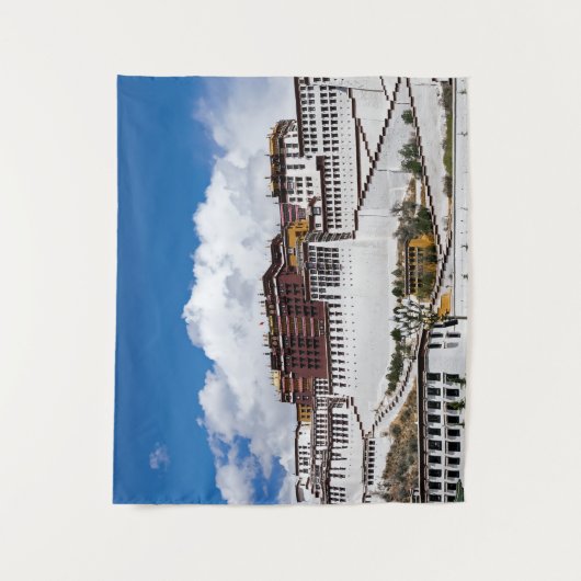 Palast von Potala in Lhasa - Tibet Wandteppich (Vorderseite)