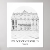 Palast von Versailles France Arch Fotodruckerei