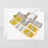 Palast von Versailles. Frankreich Postkarte (Vorne/Hinten)