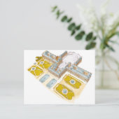 Palast von Versailles. Frankreich Postkarte (Stehend Vorderseite)