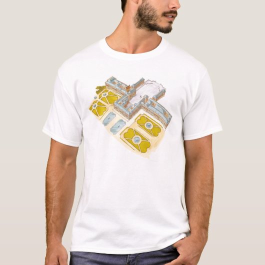 Palast von Versailles. Frankreich T-Shirt (Vorderseite)