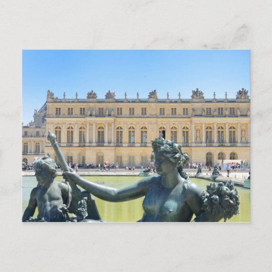 Palast von Versailles Paris Frankreich Postkarte (Vorderseite)