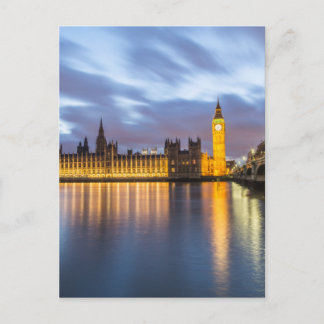 Palast Westminster in London Postkarte