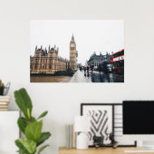 Palast Westminster, London, Vereinigtes Königreich Poster (Heimbüro)
