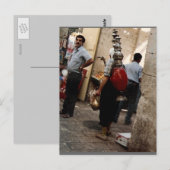 Paläste Postkarte (Vorne/Hinten)