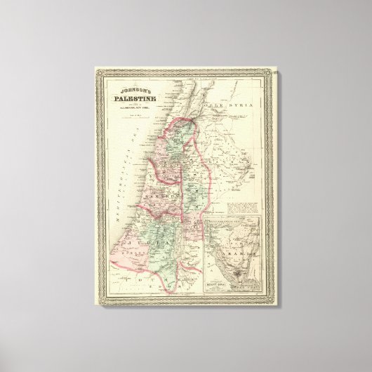 Palästina 3 leinwanddruck (Vorderseite)