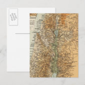 Palästina 3 postkarte (Vorne/Hinten)