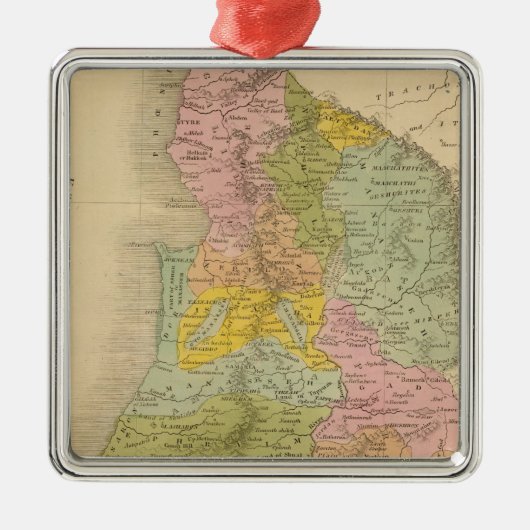 Palästina 3 silbernes ornament (Vorne)