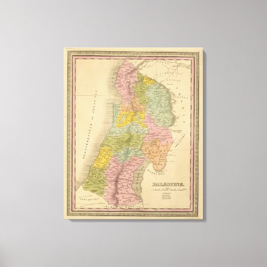 Palästina 4 leinwanddruck (Vorderseite)