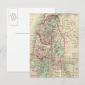 Palästina 4 postkarte (Vorne/Hinten)