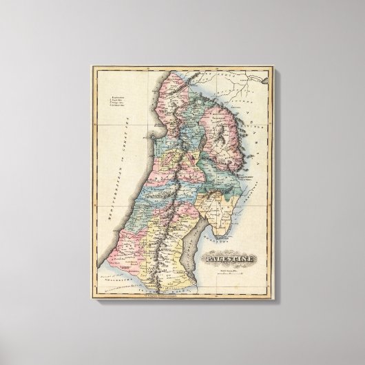 Palästina 5 leinwanddruck (Vorderseite)