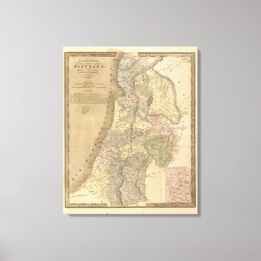 Palästina 6 leinwanddruck (Vorderseite)