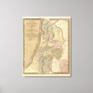 Palästina 6 leinwanddruck