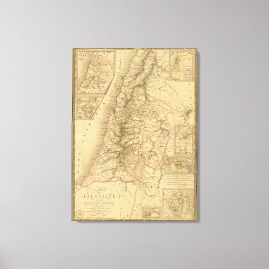 Palästina 6 leinwanddruck (Vorderseite)