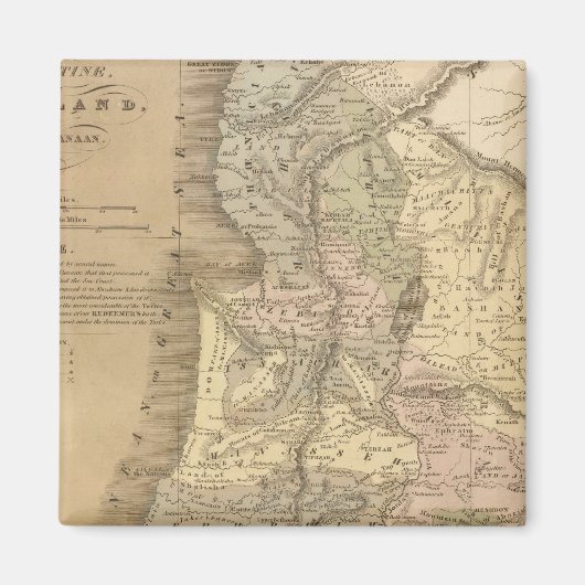 Palästina 6 magnet (Vorne)