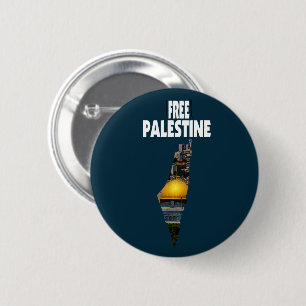 Palästina - Al Quds - ein freies Palästina Button