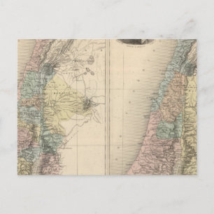 Palästina-Antike Postkarte