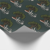 Palästina Arabisches Wort mit palästinensischem Ol Geschenkpapier (Ecke)