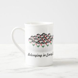 Palästina-Balloons-Porzellan-Bone-China-Tasse Porzellantasse