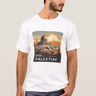 Palästina - Besuchen Sie Palästina - Felsendom T-Shirt