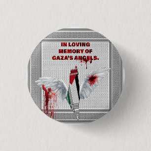 Palästina-Button - Gaza-Aufklärungs-Pin-Button Button