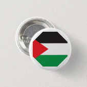 Palästina-Button, Patriotische Palästinensische Fl Button (Vorne & Hinten)