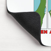 Palästina damals und heute mousepad (Ecke)