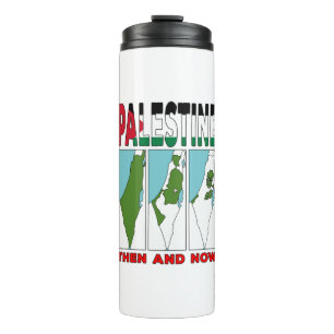 Palästina damals und heute thermosbecher