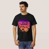 Palästina-Design Jerusalem arabische Schrift ف ل س T-Shirt (Vorne ganz)