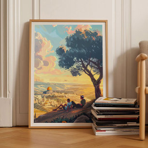 Palästina Druck Palästina Illustration Palästina Poster