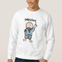 Palästina elegantes Design Sweatshirt