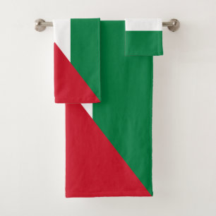 Palästina-Flagge Badhandtuch Set