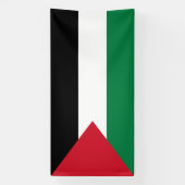 Palästina-Flagge Banner (Vertikal)