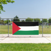 Palästina-Flagge Banner (Insitu)