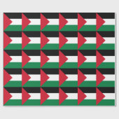 Palästina-Flagge Geschenkpapier (Flach)