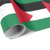 Palästina-Flagge Geschenkpapier (Rolleneckpunkt)