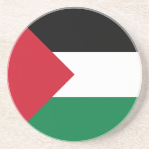 Palästina-Flagge Getränkeuntersetzer