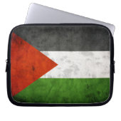 Palästina-Flagge Laptopschutzhülle (Vorderseite)