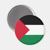 Palästina-Flagge Magnet (Vorderseite/Rückseite)