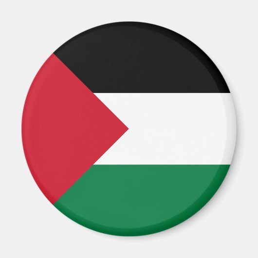 Palästina-Flagge Magnet (Vorne)