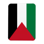 Palästina-Flagge Magnet (Vertikal)