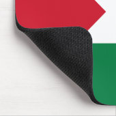 Palästina-Flagge Mousepad (Ecke)